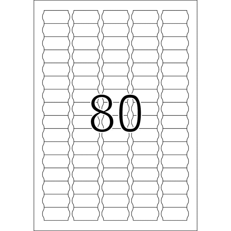 2.000 HERMA Etiketten 10002 weiß