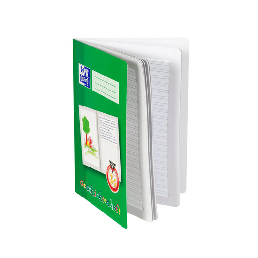 OXFORD Geschichtenheft Lineatur 3G blanko Rand rundum, Sie erhalten 3 Hefte