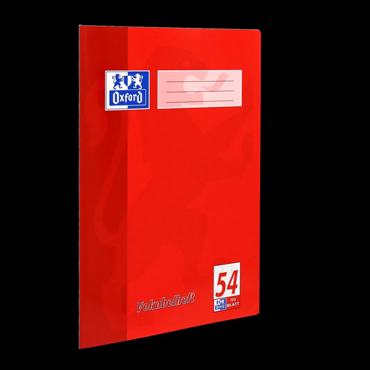 OXFORD Vokabelheft 3-Spalten Lineatur 54 liniert ohne Rand Farbwahl nicht möglich, Sie erhalten 3 Hefte