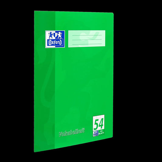 OXFORD Vokabelheft 3-Spalten Lineatur 54 liniert ohne Rand Farbwahl nicht möglich, Sie erhalten 3 Hefte