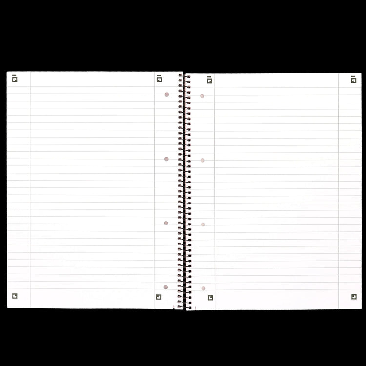 OXFORD Collegeblock Schule DIN A4 orange 27 liniert , Sie erhalten 3 Blöcke