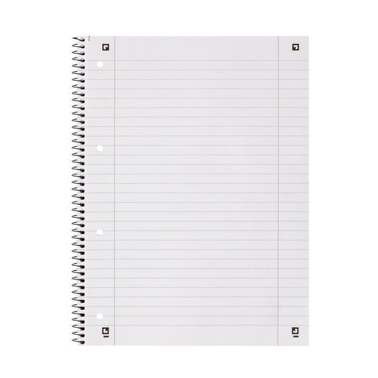 OXFORD Collegeblock Schule DIN A4 orange 27 liniert , Sie erhalten 3 Blöcke