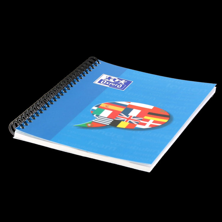 OXFORD Vokabelheft Lineatur 53 liniert Rand rundum, A5, keine Farbwahl möglich, Sie erhalten 3 Hefte