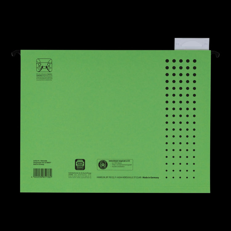 5 ELBA Hängemappen chic ULTIMATE grün