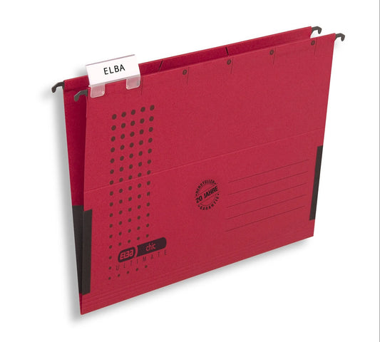 5 ELBA Hängetaschen chic ULTIMATE rot