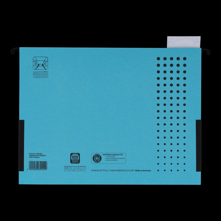 5 ELBA Hängetaschen chic ULTIMATE blau