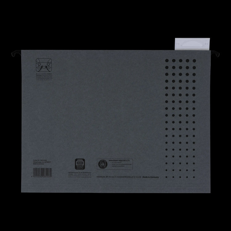 5 ELBA Hängemappen chic ULTIMATE anthrazit