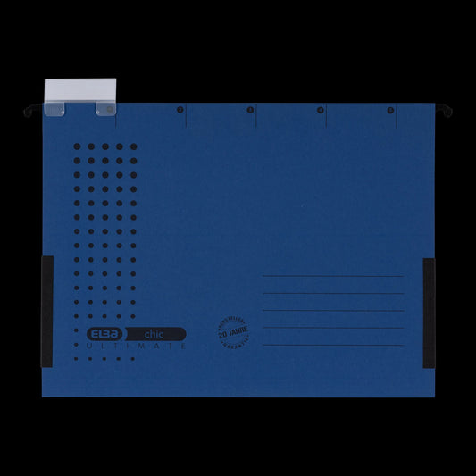 5 ELBA Hängetaschen chic ULTIMATE dunkelblau