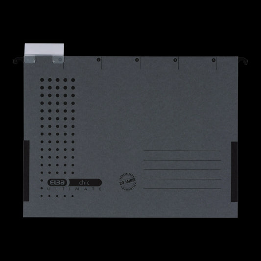 5 ELBA Hängetaschen chic ULTIMATE anthrazit