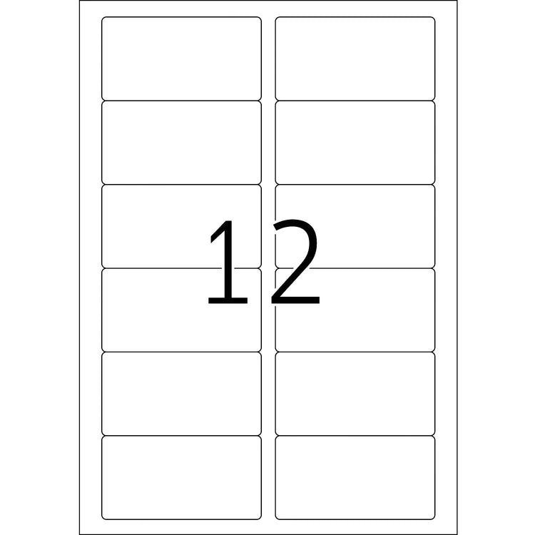 1.200 HERMA Etiketten 10304 weiß