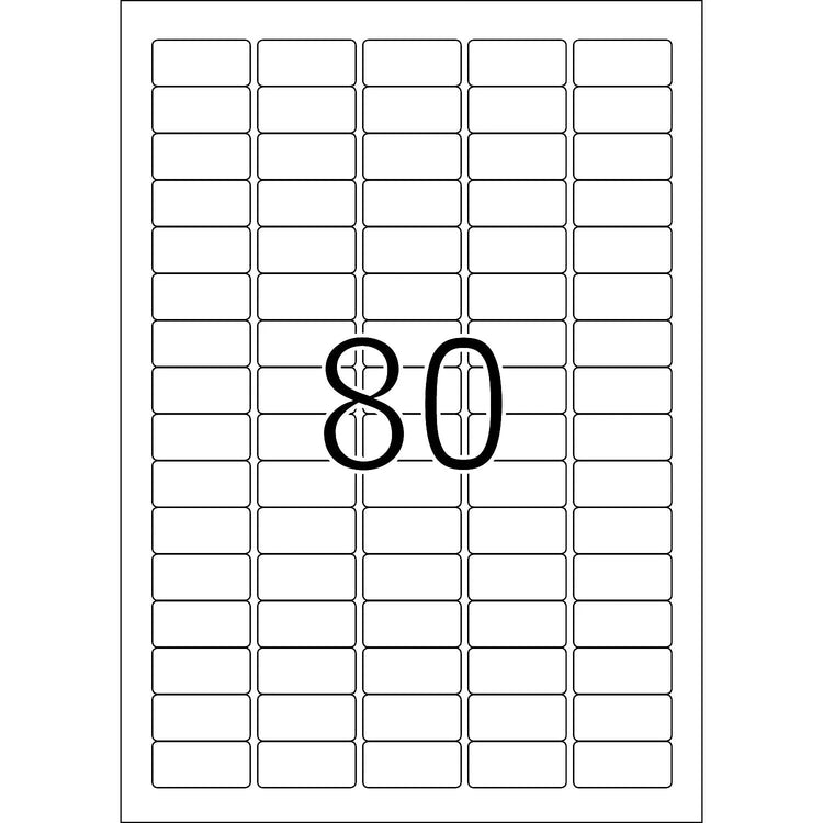 2.000 HERMA Power-Etiketten 10901 weiß