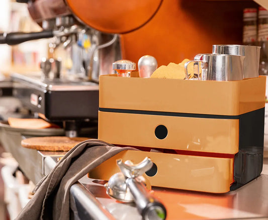 HAN Schubladenbox Smart Box plus ALLISON caramel brown DIN A5 mit 3 Schubladen