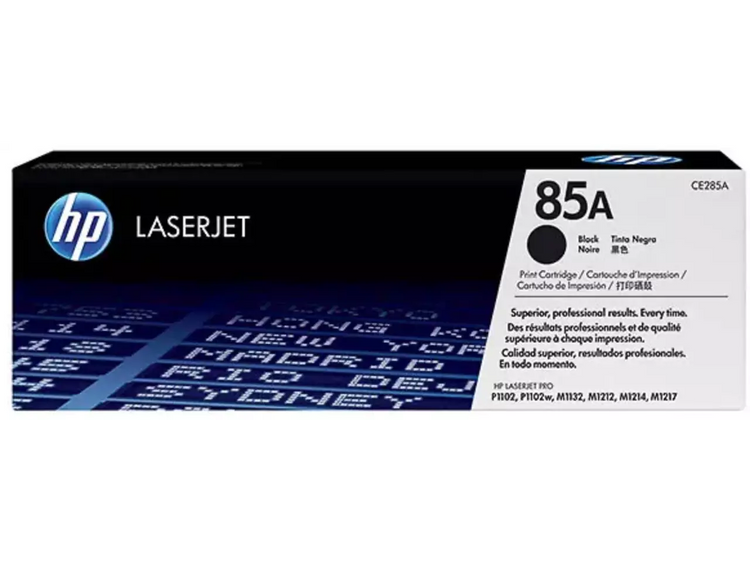 HP 85A (CE285A) Toner Schwarz – Original Tonerkartusche für HP LaserJet, 1.600 Seiten, Profi-Druckqualität