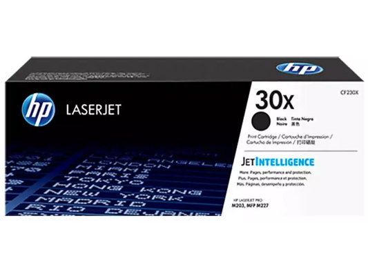 HP 30X (CF230X) Tonerkartusche Schwarz – Original, 3.500 Seiten für LaserJet Pro M203 & M227