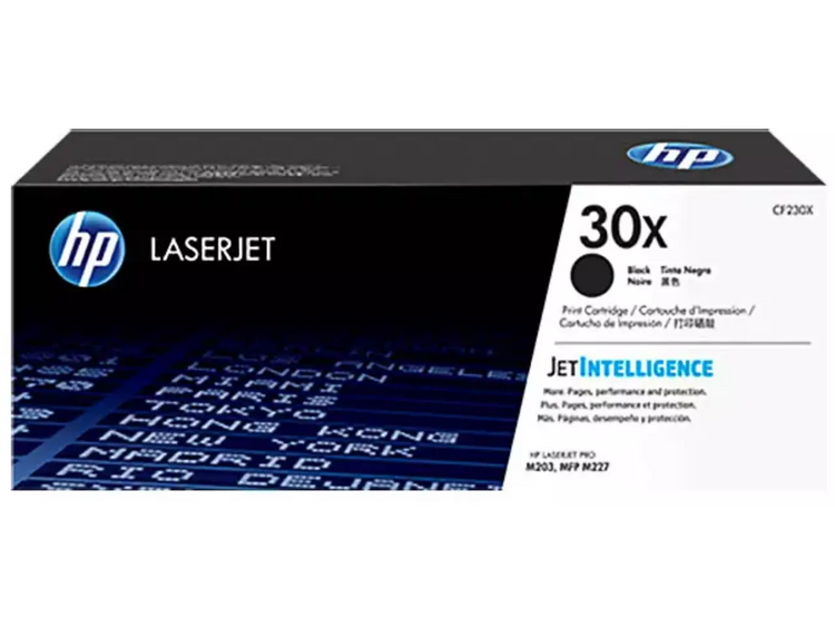 HP 30X (CF230X) Tonerkartusche Schwarz – Original, 3.500 Seiten für LaserJet Pro M203 & M227