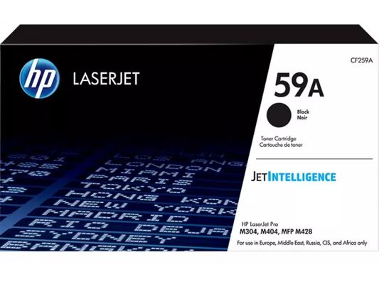 HP 59A (CF259A) Tonerkartusche Schwarz – Original HP, 3.000 Seiten für LaserJet Pro & Enterprise