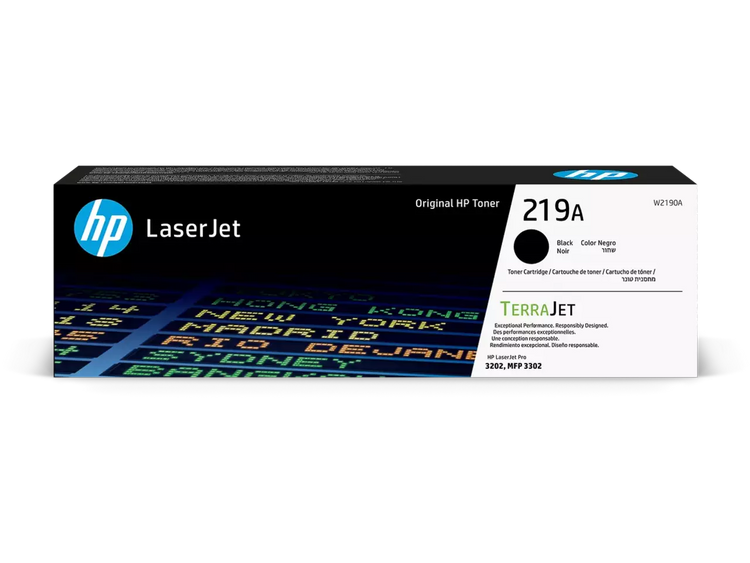 HP 219A (W2190A) Tonerkartusche Schwarz – Original HP, 1.300 Seiten für LaserJet Pro 3202 & 3302