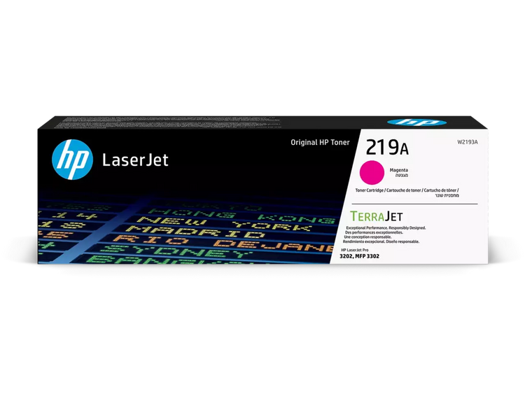 HP 219A (W2193A) Tonerkartusche Magenta – Original HP, 1.200 Seiten für LaserJet Pro 3202 & 3302