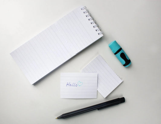 5 RNK-Verlag Karteikarten-Blöcke DIN A8 weiß liniert