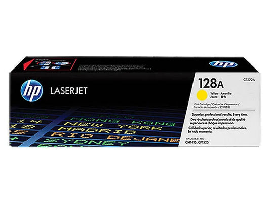 HP 128A (CE322A) gelb Tonerkartusche