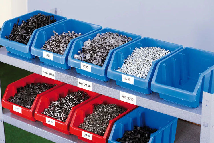 25 HERMA wetterfeste Folienetiketten 4698 weiß