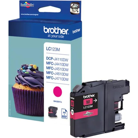 brother LC-123M magenta Tintenpatrone