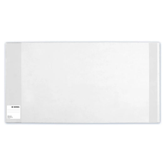 10 HERMA Buchumschläge BASIC transparent (54,0 x 26,5 cm)
