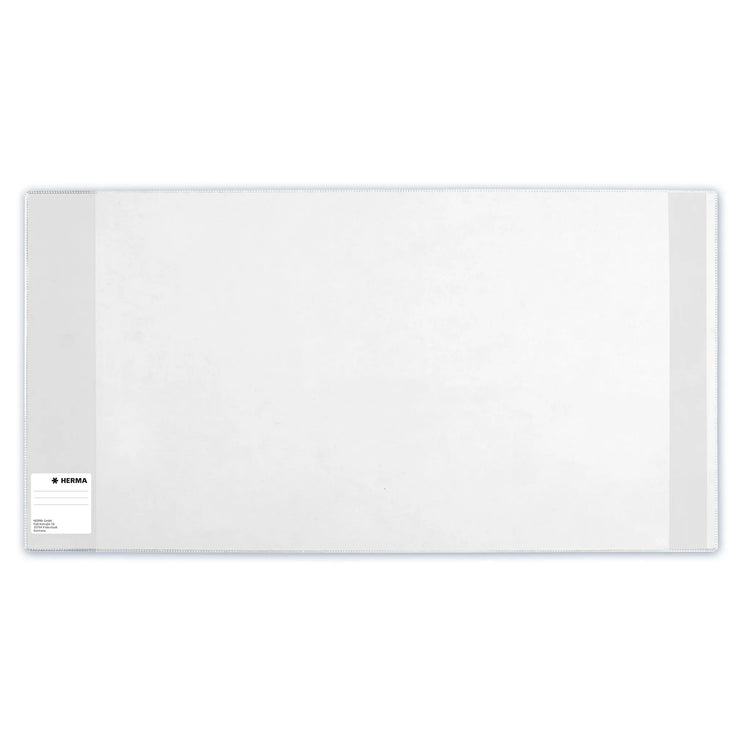 10 HERMA Buchumschläge BASIC transparent (54,0 x 26,5 cm)