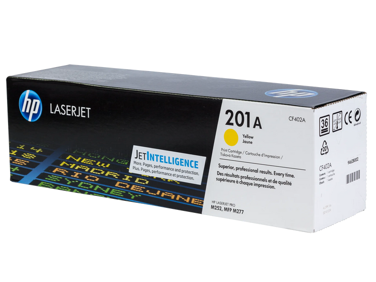 HP 201A (CF402A) gelb Tonerkartusche