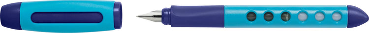 FABER-CASTELL Scribolino Patronenfüller blau A (für Anfänger) für Rechtshänder