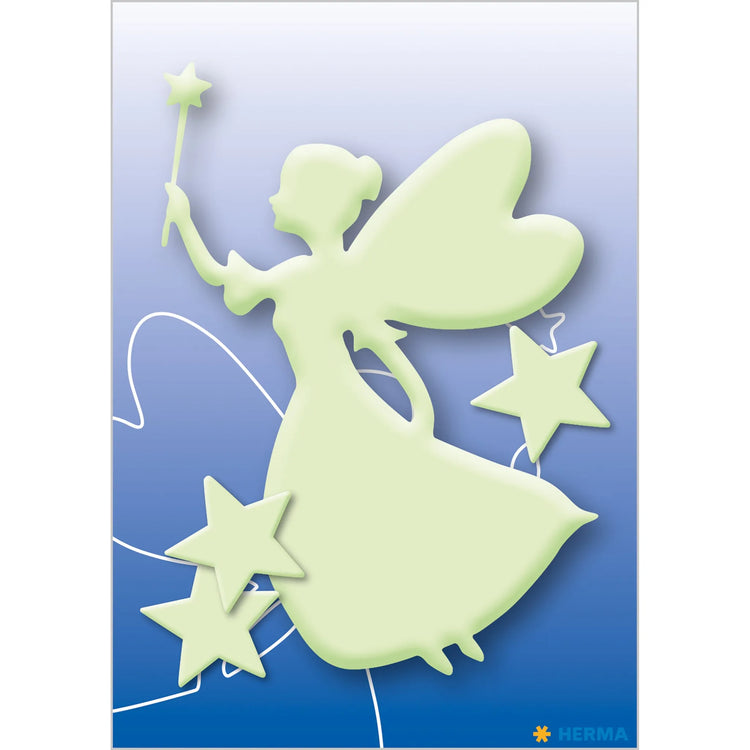 HERMA Leuchtaufkleber Stern