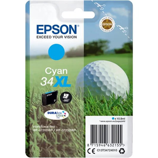 EPSON 34XL /T3472XL cyan Tintenpatrone