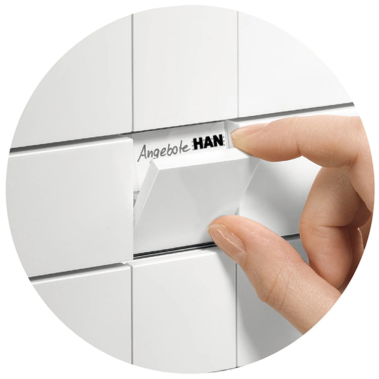 HAN Schubladenbox iBox weiß DIN C4 mit 5 Schubladen