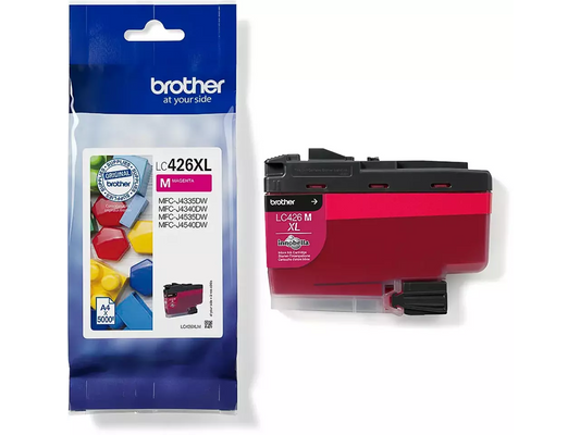 Brother LC-426XLM Druckerpatrone Magenta | XL | Original | ca. 5.000 Seiten | Für MFC-J4335DW, J4340DW, J4540DW
