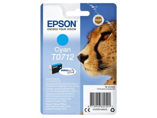 EPSON T0712 cyan Druckerpatrone
