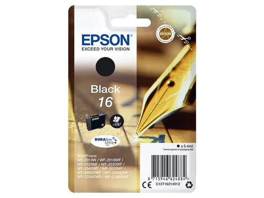 EPSON 16 / T1621 schwarz Druckerpatrone