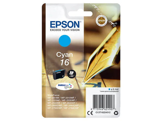 EPSON 16 / T1622 cyan Druckerpatrone