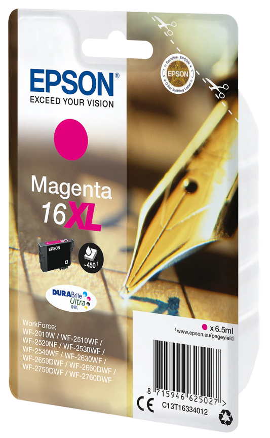 EPSON 16XL / T1633XL magenta Tintenpatrone