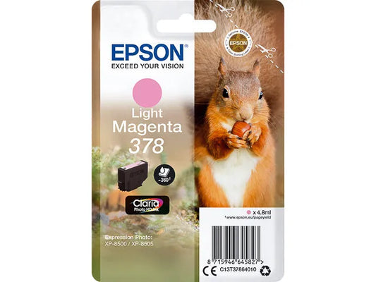 EPSON 378 T37864 Eichhörnchen, light magenta Druckerpatrone