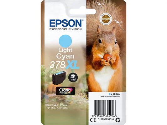 EPSON 378XL T37954 Eichhörnchen, light cyan Druckerpatrone