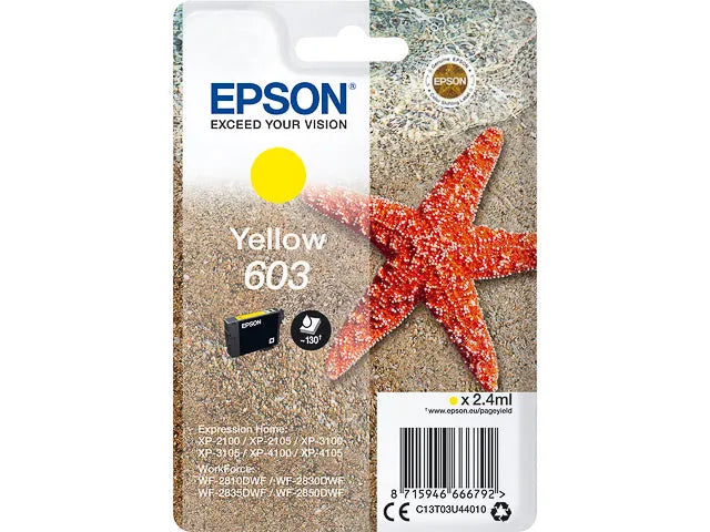 EPSON 603/T03U4 gelb Druckerpatrone