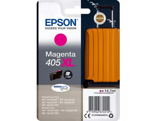EPSON 405XL / T05H3 Magenta Druckerpatrone – Original, 14,7 ml, 1.100 Seiten