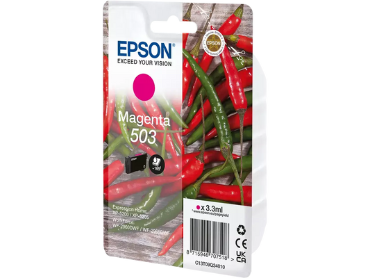EPSON 503 / T09Q34 Magenta Druckerpatrone – Original, 165 Seiten