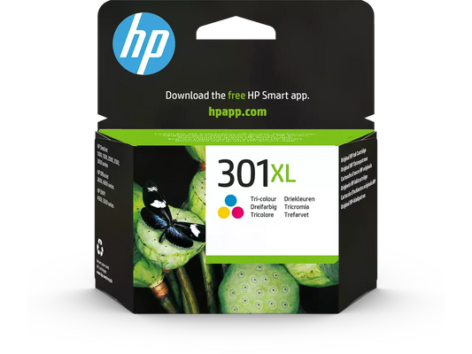 HP 301XL Color Druckerpatrone Original – Hohe Reichweite & Top Druckqualität