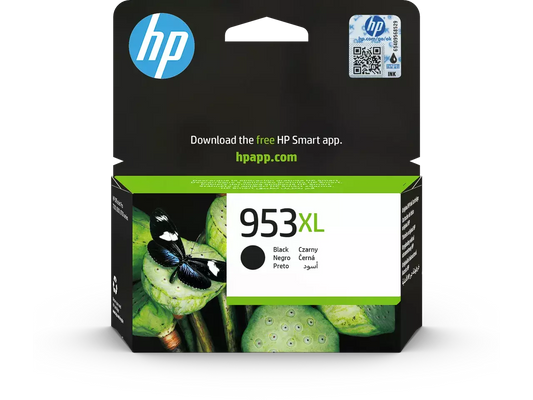 HP 953XL (L0S70AE) Schwarz Druckerpatrone – Original für brillante Druckqualität