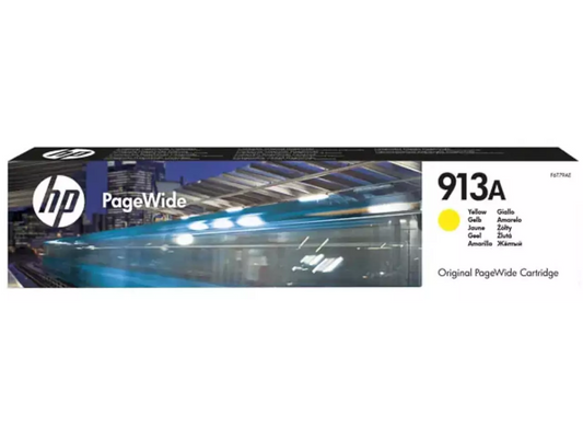HP 913A (F6T79AE) Gelb – Original Druckerpatrone für HP PageWide Pro