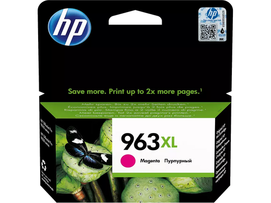 HP 963XL Magenta Druckerpatrone Original – Hohe Reichweite & Instant Ink kompatibel