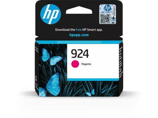 HP 924 (4K0U4NE) Original Druckerpatrone Magenta – ca. 400 Seiten, Instant Ink-fähig
