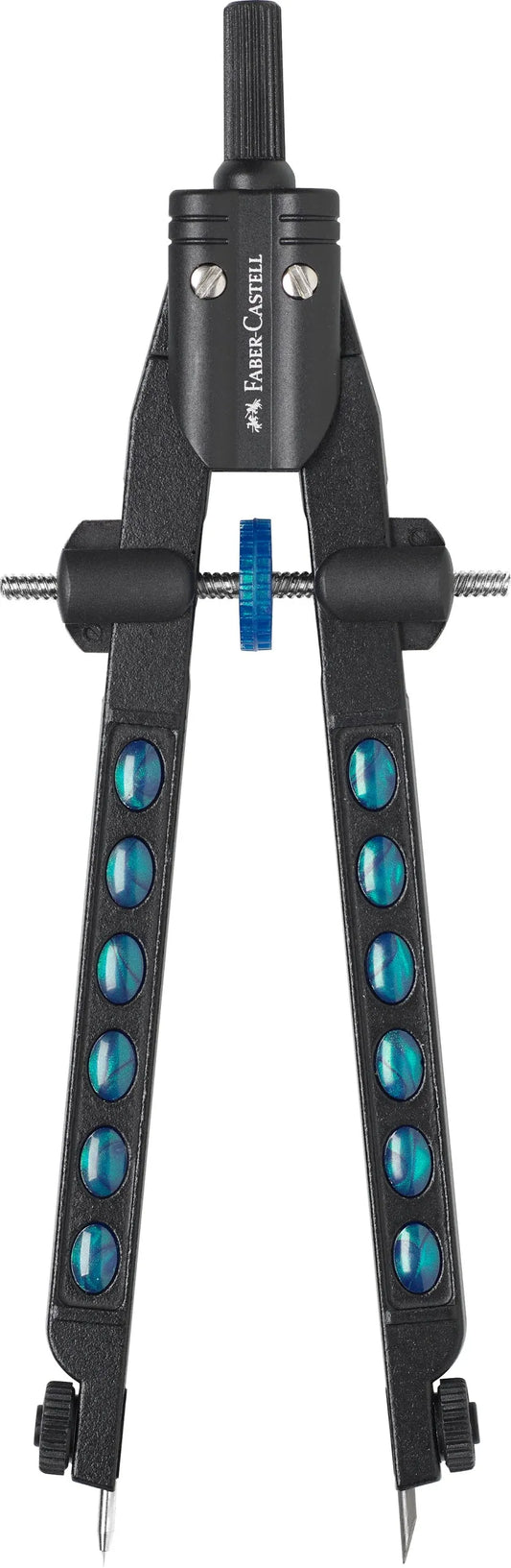 FABER-CASTELL Zirkel Factory blau