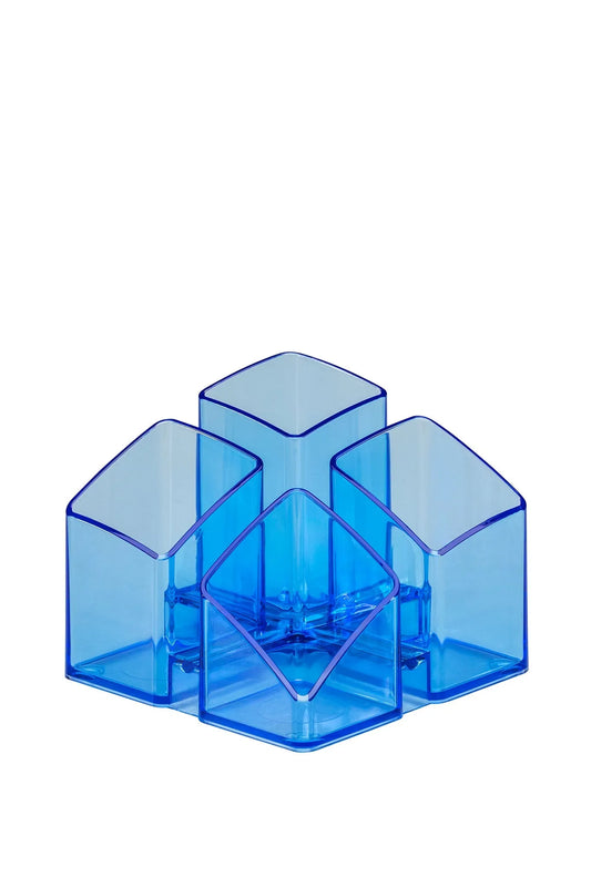 HAN Stiftehalter SCALA blau-transparent